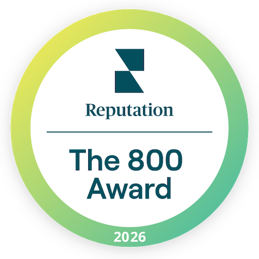  Reputation 800 Award 2026